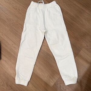 Ganni Cream Track Pants
